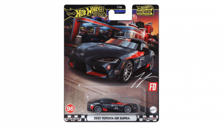 Машинка Premium Hot Wheels 2021 Toyota GR Supra Boulevard 1:64 HRT56 Grey - Retromagaz, image 5