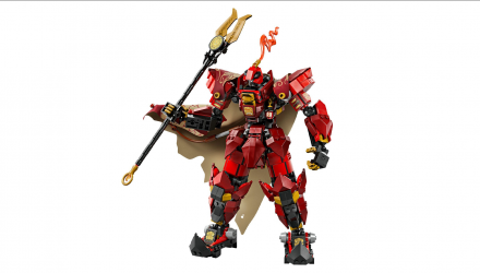 Конструктор Lego Без Фигурок Робот Огненного Рыцаря Ninjago 71846 Новый - Retromagaz, image 3