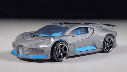 Тематична Машинка Matchbox 2018 Bugatti Divo European Streets 1:64 Blue - Retromagaz, image 2