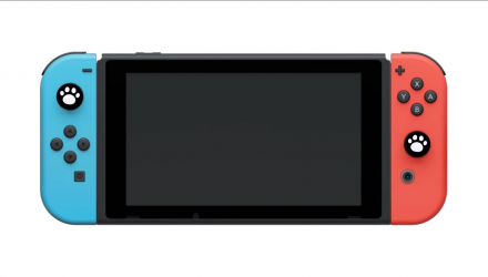 Накладки на Стіки 2шт RMC Cat Paw Nintendo Switch Wii Steam Deck Black - Retromagaz, image 1
