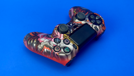 Чехол Силиконовый RMC PlayStation 4 Dragon Red Black Новый - Retromagaz, image 1