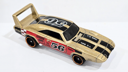 Машинка Базовая Hot Wheels '69 Dodge Charger Daytona HW Starting Grid 1:64 JJH97 Gold - Retromagaz, image 1