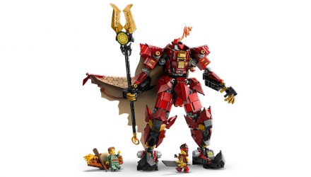 Конструктор Lego Робот Вогняного Лицаря Ninjago 71846 Новий - Retromagaz, image 3