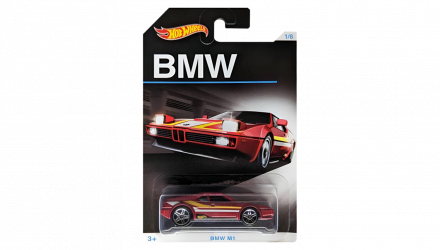 Тематическая Машинка Hot Wheels BMW M1 BMW DJM80 Dark Red Новый Поврежденная Упаковка - Retromagaz, image 1