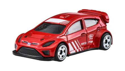 Тематическая Машинка Hot Wheels 12 Ford Fiesta Compact Kings 1:64 JKX58 Red - Retromagaz, image 1