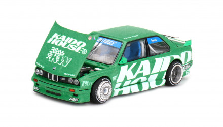Машинка Premium Kaido House x MiNI GT BMW M3 Kaido Works V2 1:64 KHMG242 Green - Retromagaz, image 4