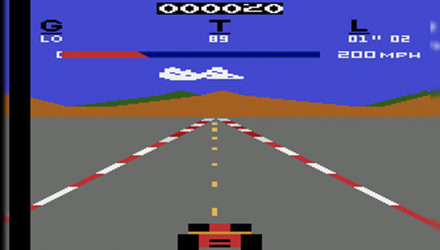 Гра Atari 2600 Pole Position Black Б/У - Retromagaz, image 2