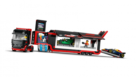 Конструктор Lego Грузовик F1 с Автомобилями RB20 и AMR24 City 60445 Новый - Retromagaz, image 3