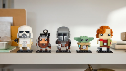 Конструктор Lego The Mandalorian and Grogu: Allies & Villains BrickHeadz 40856 Новий - Retromagaz, image 4