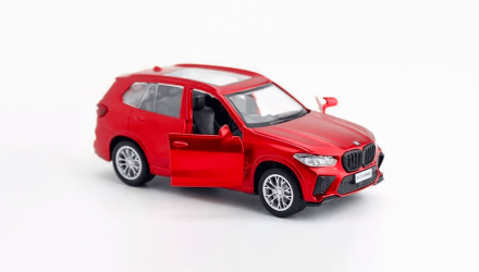 Машинка Автопром BMW X5M 1:43 Red - Retromagaz, image 4