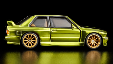 Машинка Premium Hot Wheels 1991 BMW M3 Red Line Club RLC 1:64 JJY68 Green - Retromagaz, image 3