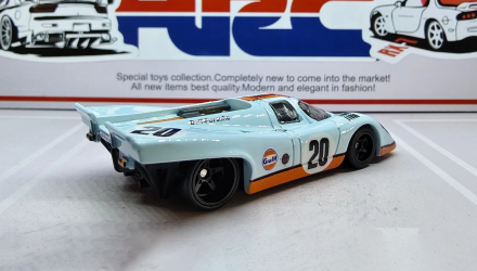 Машинка Premium Hot Wheels Porsche Porsche 917K Vintage Racing Club 1:64 JKF03 Blue - Retromagaz, image 2