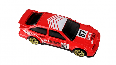 Машинка Базовая Hot Wheels '87 Ford Sierra Cosworth The `80S 1:64 HKG79 Red - Retromagaz, image 5