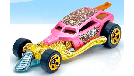 Машинка Базова Hot Wheels Surf Crate Treasure Hunts Surf's Up 1:64 HKL06 Pink - Retromagaz, image 2