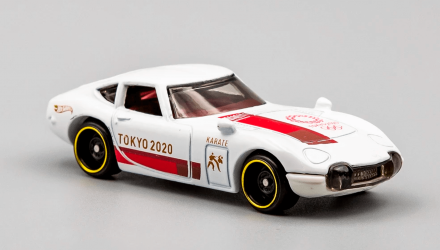 Машинка Базова Hot Wheels Toyota 2000GT Olympic Games Tokyo 2020 1:64 GHF55 White - Retromagaz, image 2