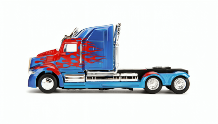 Машинка Jada Freightliner Optimus Prime T5 Transformers 1:32 Blue - Retromagaz, image 2