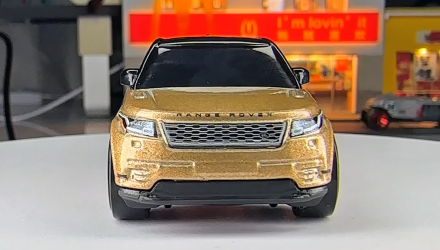 Машинка Базова Hot Wheels Range Rover Velar Then and Now 1:64 HYY63 Gold - Retromagaz, image 4