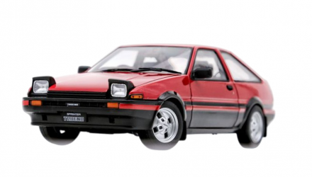 Машинка Premium Tarmac Works Toyota Sprinter Trueno (AE86) J Collection 1:64 Red Black - Retromagaz, image 1