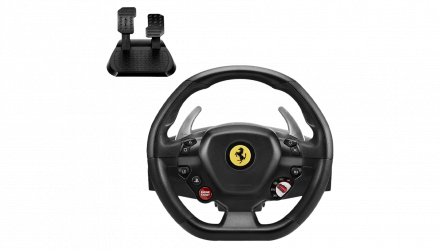 Кермо Дротовий Thrustmaster PlayStation 4 T80 Ferrari 488 GTB Edition Black Новий - Retromagaz, image 1