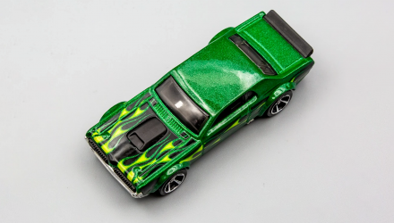 Машинка Базовая Hot Wheels '68 Mercury Cougar Flames 1:64 GTB17 Green - Retromagaz, image 4