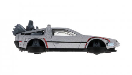 Машинка Базова Hot Wheels DeLorean DMC-12 Back to the Future Time Machine - Hover Mode Screen Time 1:64 HTB33 Silver - Retromagaz, image 8