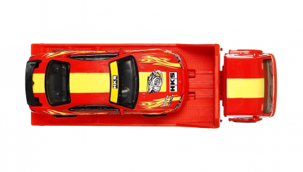 Машинка Premium Hot Wheels 2шт Nissan Silvia (S15) и Транспортер Aero Lift Team Transport 1:64 FLF56/HCR35 Red - Retromagaz, image 5