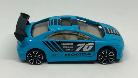 Тематична Машинка Hot Wheels Honda Civic Si Honda 70th Anniversary 1:64 FKD26 Light Blue - Retromagaz, image 4