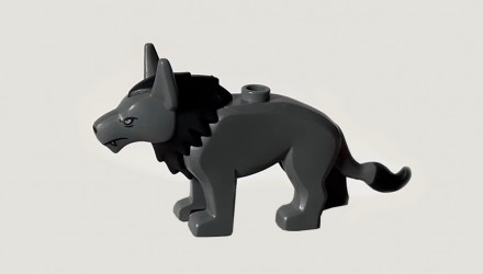 Фігурка Lego Земля Anooba Keibu with Molded Black Mane Star Wars 117826pb01 75451 6594425 Dark Bluish Grey Новий - Retromagaz, image 4