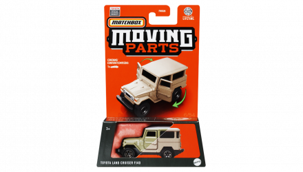 Тематическая Машинка Matchbox Toyota Land Cruiser FJ40 Moving Parts 1:64 FWD28/HVN18 Tan - Retromagaz, image 1