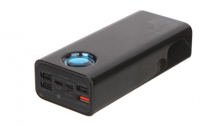 Портативний Акумулятор Power Bank Baseus Amblight Digital Display Quick Charge Black 30000 mAh 65 W - Retromagaz, image 3