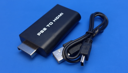 Адаптер RMC PlayStation 2 HDMI 1.4 + Jack 3.5 - AV Multi Out Black Новый - Retromagaz, image 4