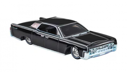 Машинка Premium Hot Wheels The Matrix '64 Lincoln Continental Pop Culture 1:64 JHW89 Black - Retromagaz, image 3