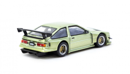 Машинка Premium Tarmac Works Toyota Sprinter Trueno AE86 GLOBAL64 1:64 T64G-060-GR Green - Retromagaz, image 2