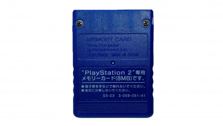 Карта Памяти Sony PlayStation 2 SCPH-10020 Mobile Suit Zeta Gundam AEG vs. Titans Limited Edition 8MB Dark Blue Б/У - Retromagaz, image 2