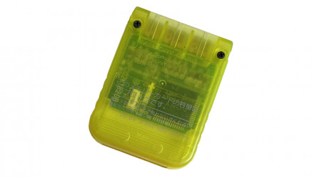 Карта Пам'яті Sony PlayStation 1 SCPH-1020 1MB Lemon Yellow Б/У - Retromagaz, image 3