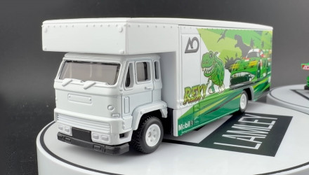 Машинка Premium 2шт Hot Wheels Porsche 911 GT3 R (992) та Fleet Flyer Team Transport 1:64 JHX98 Green - Retromagaz, image 4
