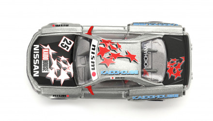Машинка Premium Kaido House x MiNI GT Nissan Skyline GT-R (R34) Kaido Star Racing V1 1:64 KHMG197 Silver - Retromagaz, image 5