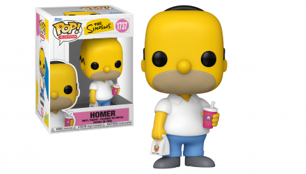 Фигурка FUNKO POP! Симпсоны Гомер The Simpsons Homer with Krusty Burger 112mm 1737 86406 - Retromagaz, image 3