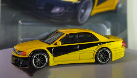 Машинка Premium Hot Wheels Toyota Chaser JZX 100 Fast & Furious 1:64 JBL89 Yellow - Retromagaz, image 2
