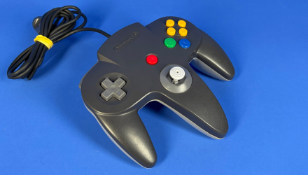 Геймпад Дротовий Nintendo N64 NUS-005 Mario Kart Limited Edition Black Grey 1.9m Б/У - Retromagaz, image 2