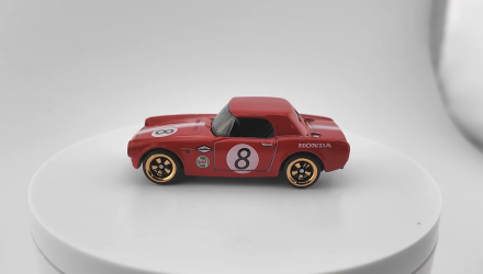 Тематическая Машинка Hot Wheels Honda S800 Racing Rally Champs 1:64 JKX62 Red - Retromagaz, image 3