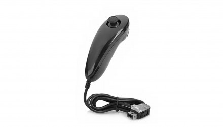 Набор Консоль Nintendo Wii RVL-001 Europe Модифицированная 32GB Black + 5 Встроенных Игр Б/У  + Контроллер Беспроводной Remote + Проводной Nunchuk - Retromagaz, image 5