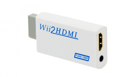 Адаптер RMC Wii Converter HDMI 1.4 + Jack 3.5 - AV Multi Out White Новий - Retromagaz, image 3