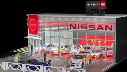 Диорама G-Fans Nismo Dealership 1:64 710036 Black - Retromagaz, image 2