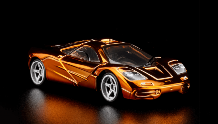 Машинка Premium Hot Wheels McLaren F1 Red Line Club RLC 1:64 HGK75 Orange - Retromagaz, image 1