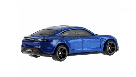 Машинка Базовая Hot Wheels Porsche Porsche Taycan Turbo S EV 1:64 JJL01 Blue - Retromagaz, image 2