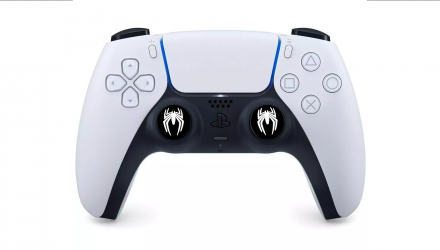 Накладки на Стики 2шт RMC Spider-Man PlayStation 5 4 3 2 1 Xbox Series One 360 Switch 2 Black White - Retromagaz, image 4