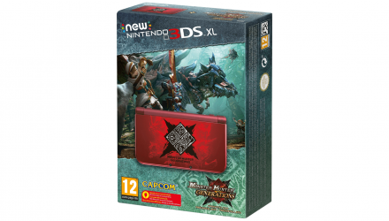 Консоль Nintendo 3DS XL New Monster Hunter Limited Edition Модифікована 32GB Red + 40 Вбудованих Ігор + Коробка Б/У - Retromagaz, image 5