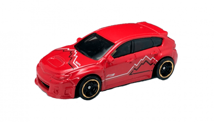 Машинка Базова Hot Wheels Subaru WRX STI Hatchbacks 1:64 HCX04 Red - Retromagaz, image 3