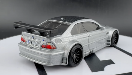 Машинка Premium Hot Wheels BMW M3 GTR Boulevard 1:64 JHW30 Silver - Retromagaz, image 2